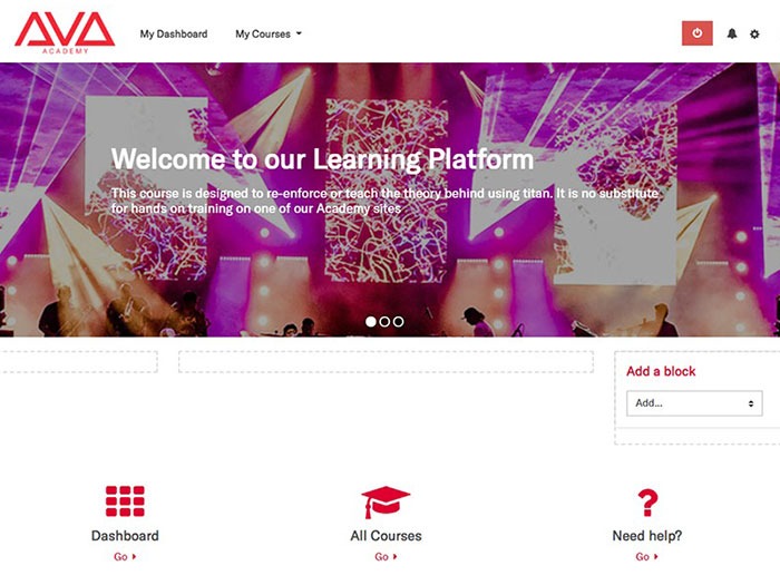 Avolites Learning Platform